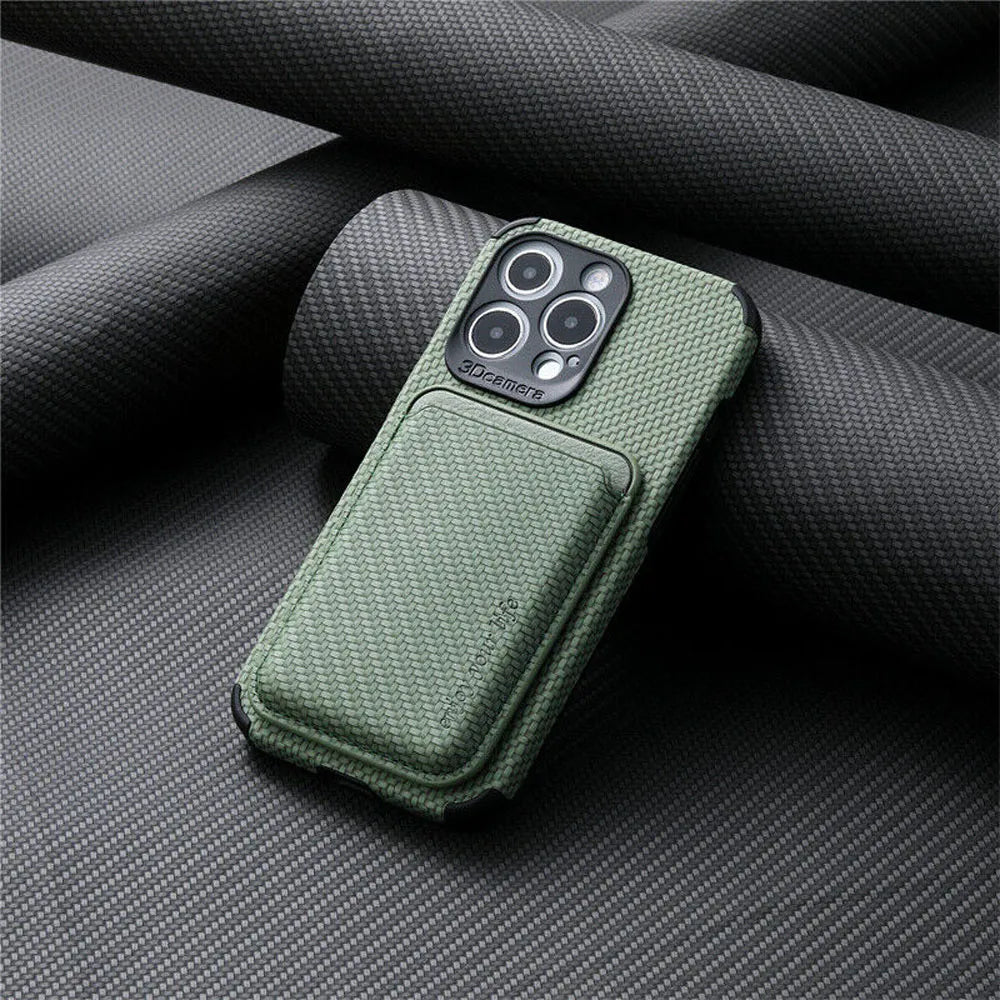 MagSafe iPhone Case, Integrated Wallet Design
