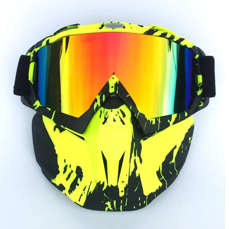 Celotvářová maska a brýle Snow Ninja