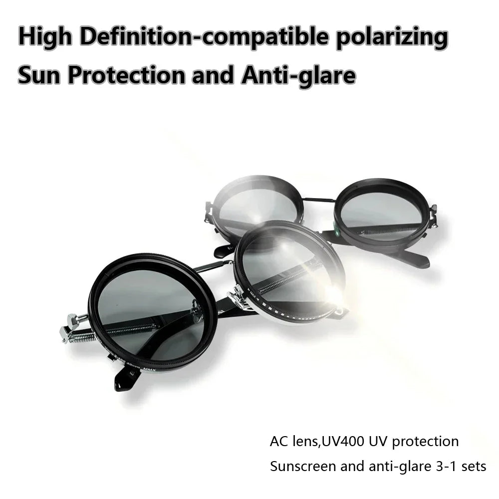 ShadeShift Pro Polarized Sunglasses — Adjustable Dimming Lens