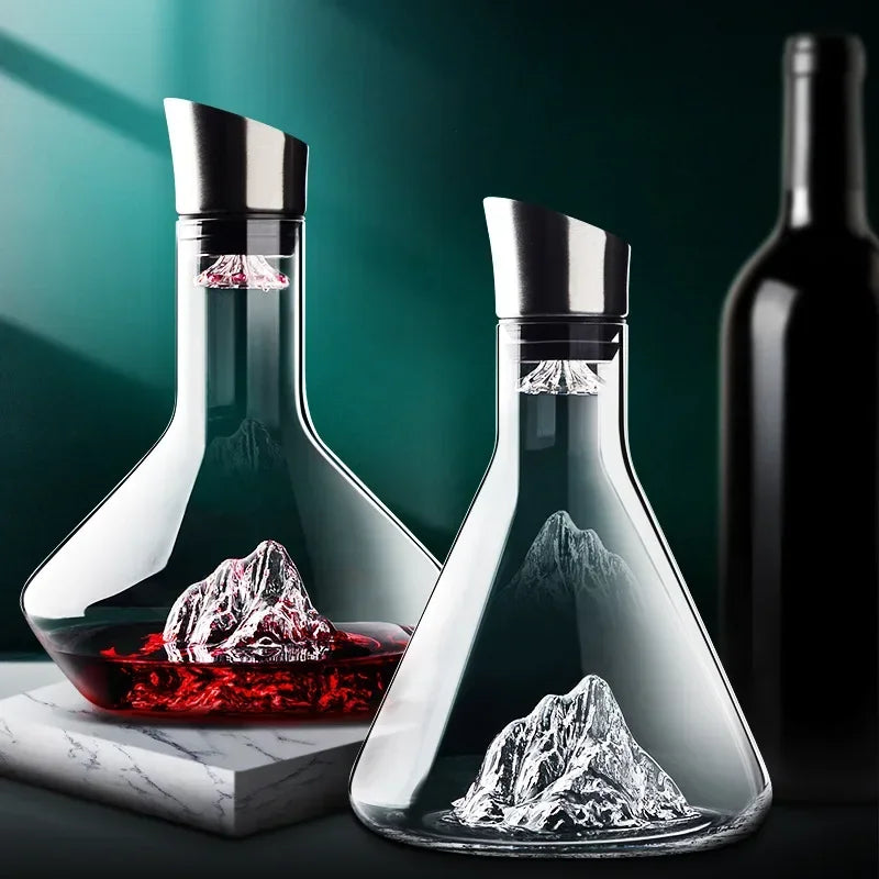 Vinkaraff i kristall — modern isbergsform