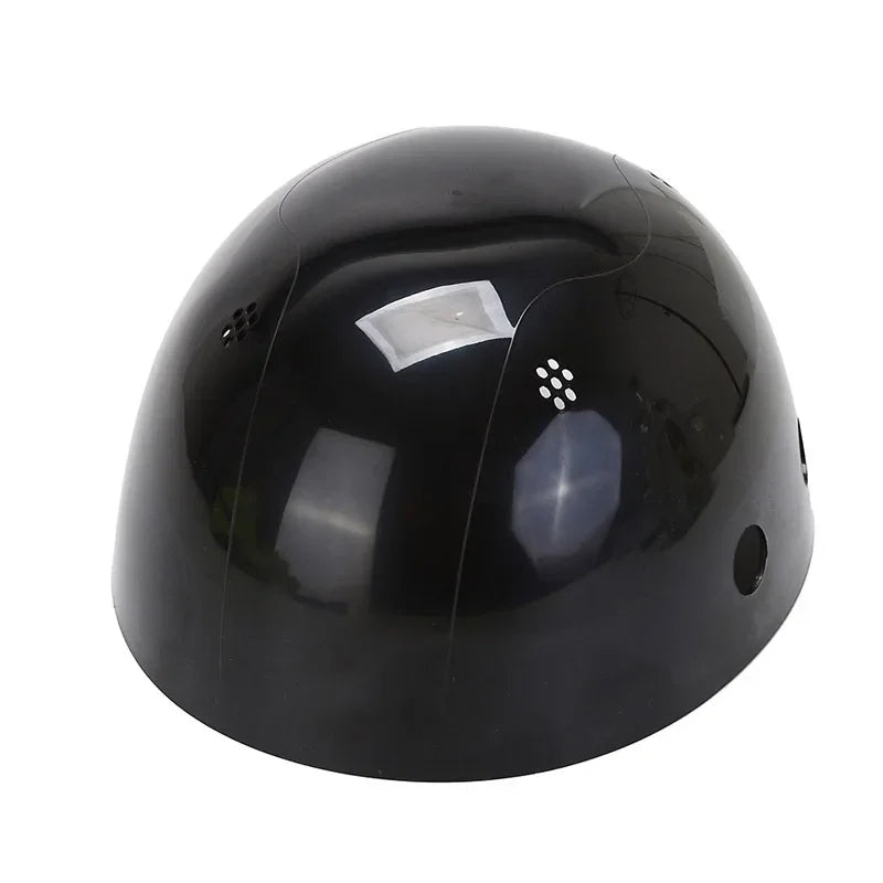 Piros biztonsági bump cap — kemény ABS belső maggal ellátott védősisak
