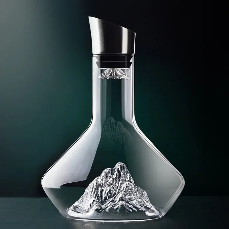 Vinkaraff i kristall — modern isbergsform
