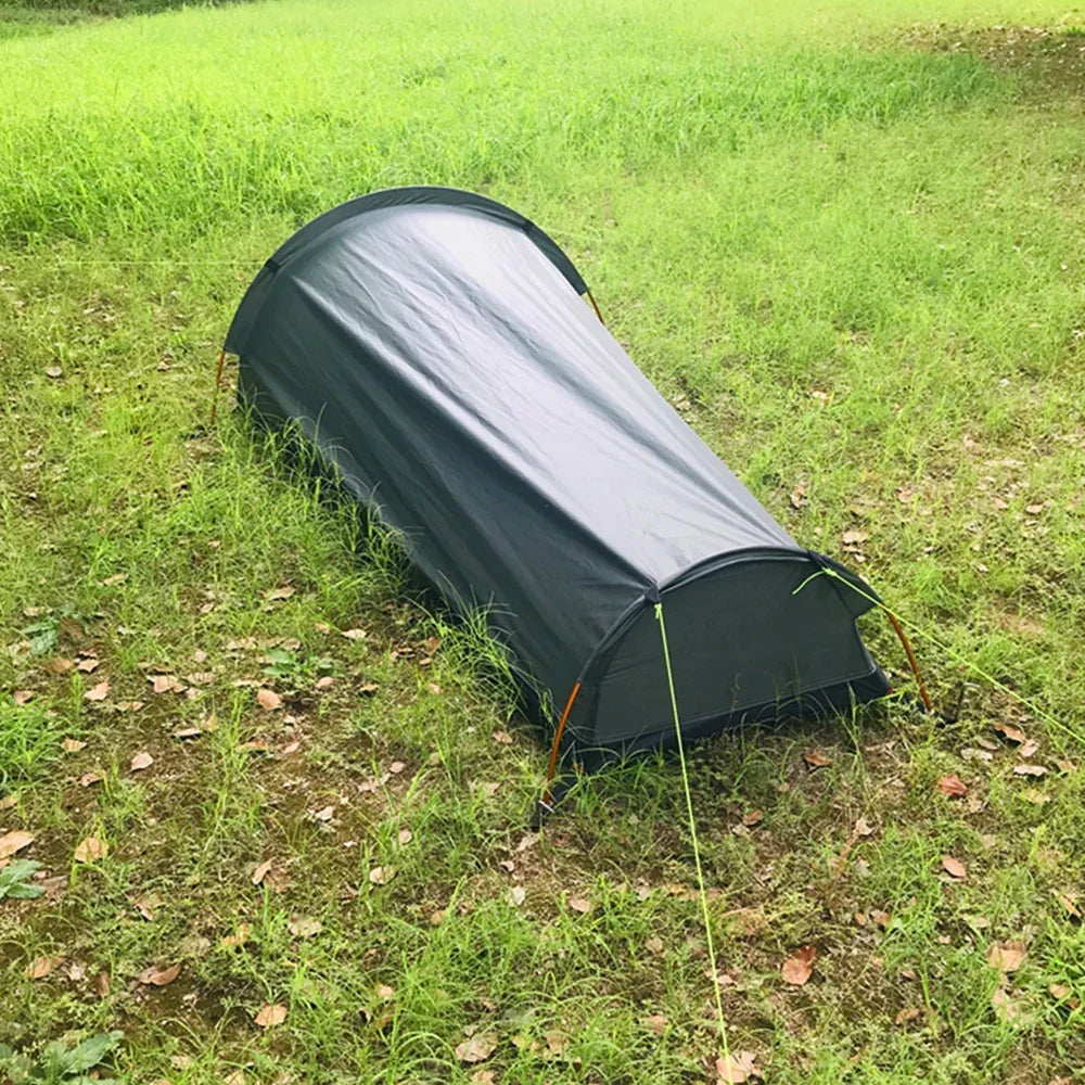 Tenda singola ultraleggera Trekvento SoloShield – Design impermeabile e antivento, pali in alluminio e sacca portaoggetti