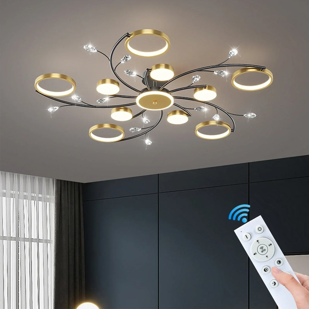 GlowDrape-himmennettävä LED-riippuvalaisin — moderni muotoilu, säädettävä kirkkaus