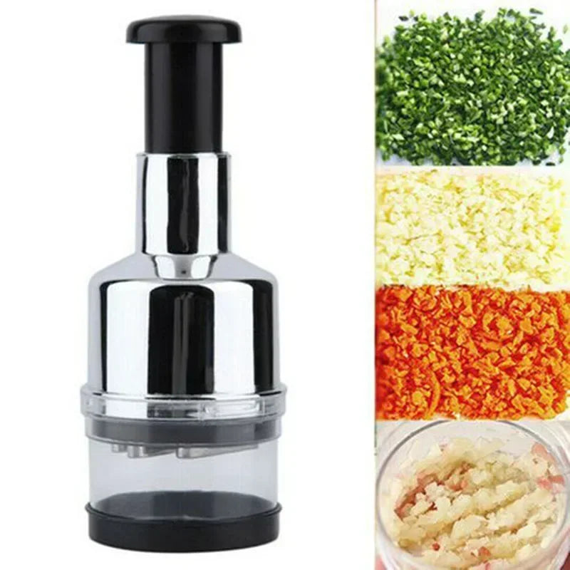Picadora manual de verduras de alta resistencia - diseño portátil y robusto
