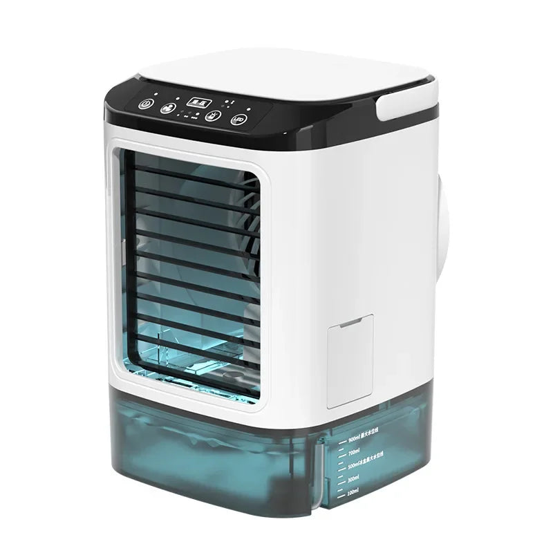 Dual-Spray Ultrasonic Atomization Portable Air Conditioner – Mist Diffusion, Ultra-Quiet Below 36 dB