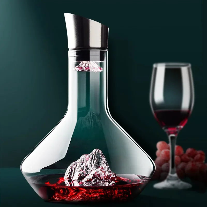 Vinkaraff i kristall — modern isbergsform