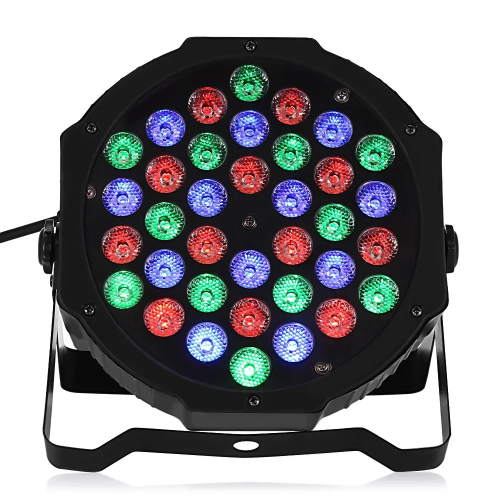 专业级36W RGB LED舞台灯 — DMX512声控迪斯科灯具