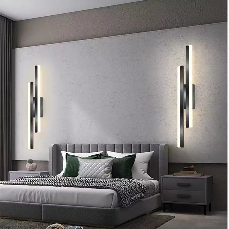 Moderne minimalistische LED-wandlamp — 40 Cm × 10 Cm × 5 Cm, 110–240 V