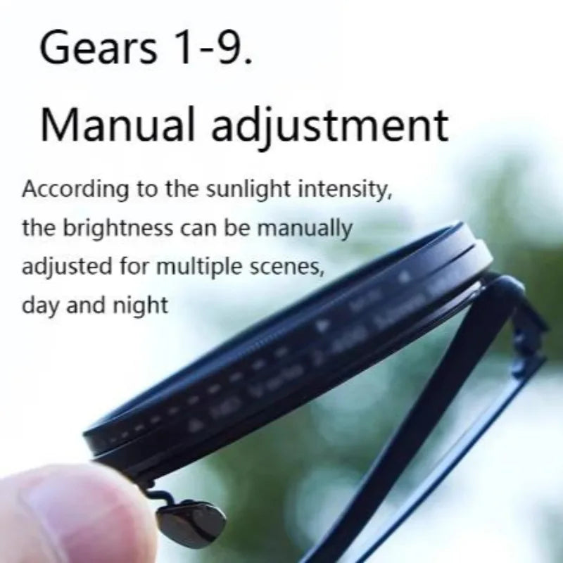 ShadeShift Pro Polarized Sunglasses — Adjustable Dimming Lens