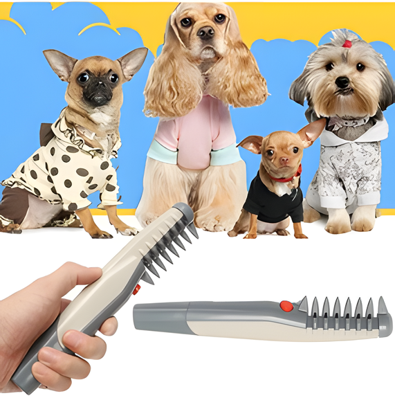 Tondeuse à poils pour animaux SnuggleSoft – Élimination douce des nœuds et enchevêtrements