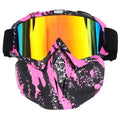Celotvářová maska a brýle Snow Ninja
