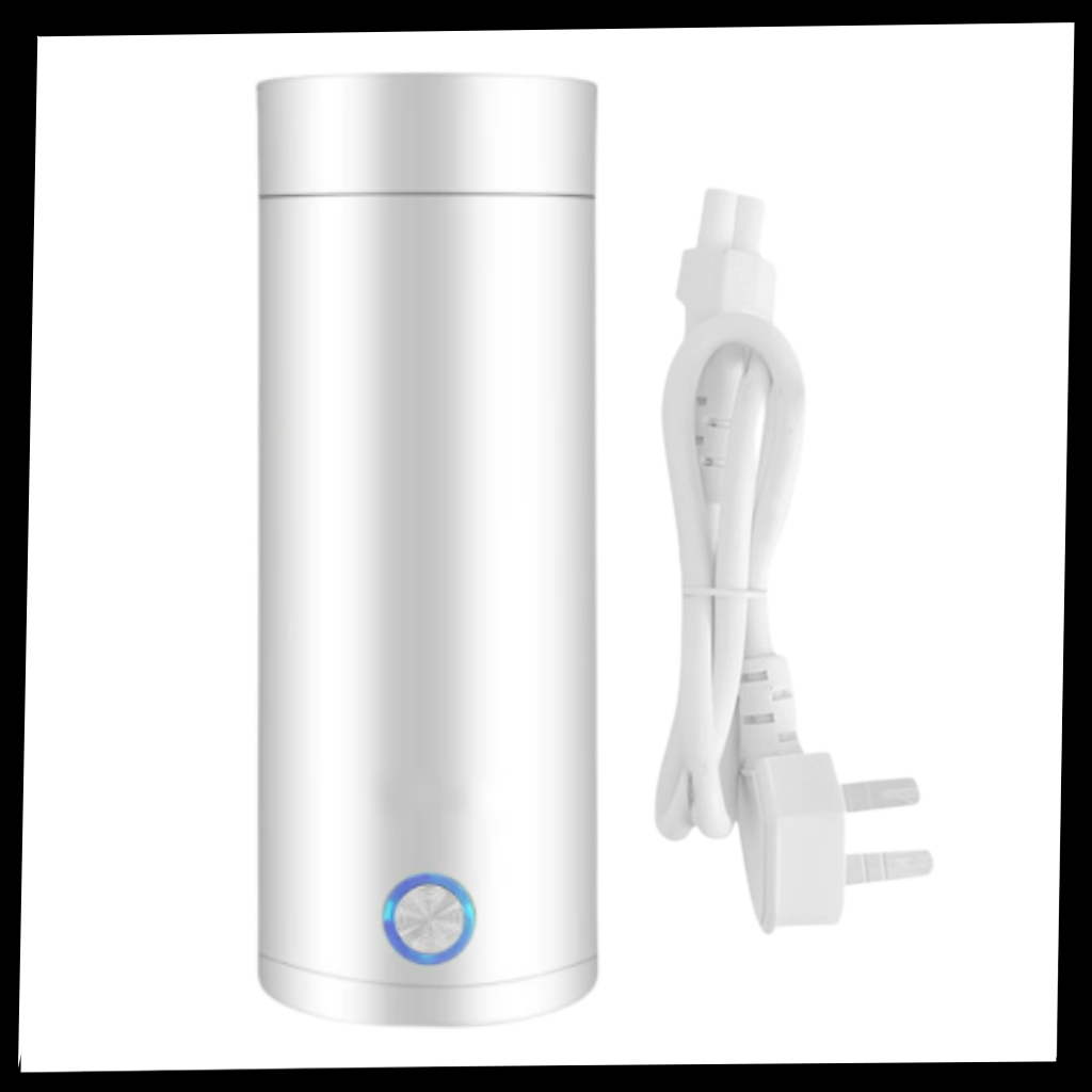 Bouilloire portable de 400 ml — Conception à double paroi isolante