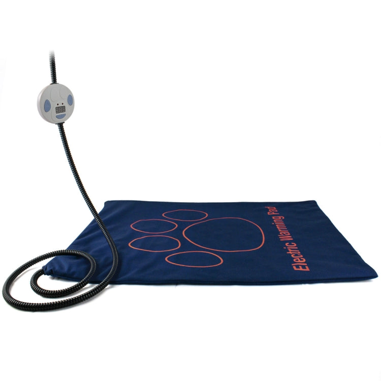 60x45cm Electric Blanket — Waterproof, Scratch-Resistant, JP Plug, 75W, 2m Cord, Blue