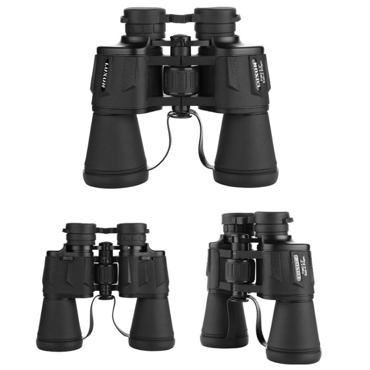 Luxun 20X50 Outdoor Binoculars — Black, Non-Infrared Low Light and Night Vision