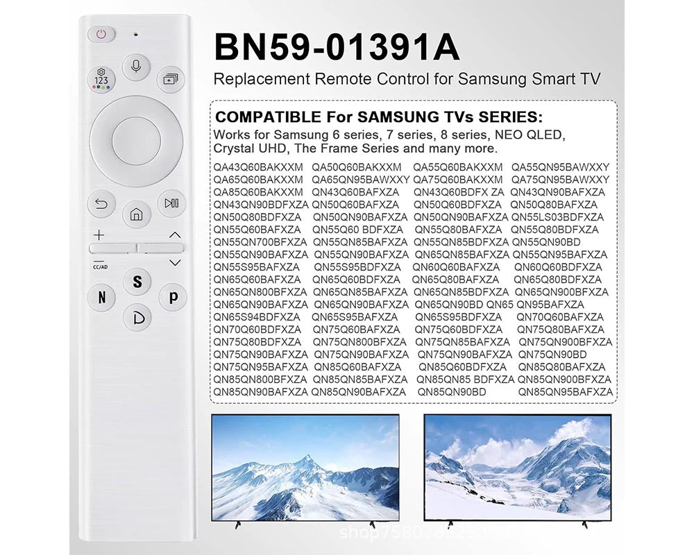 BN59-01391A Solární hlasový ovladač pro televizor Samsung Frame