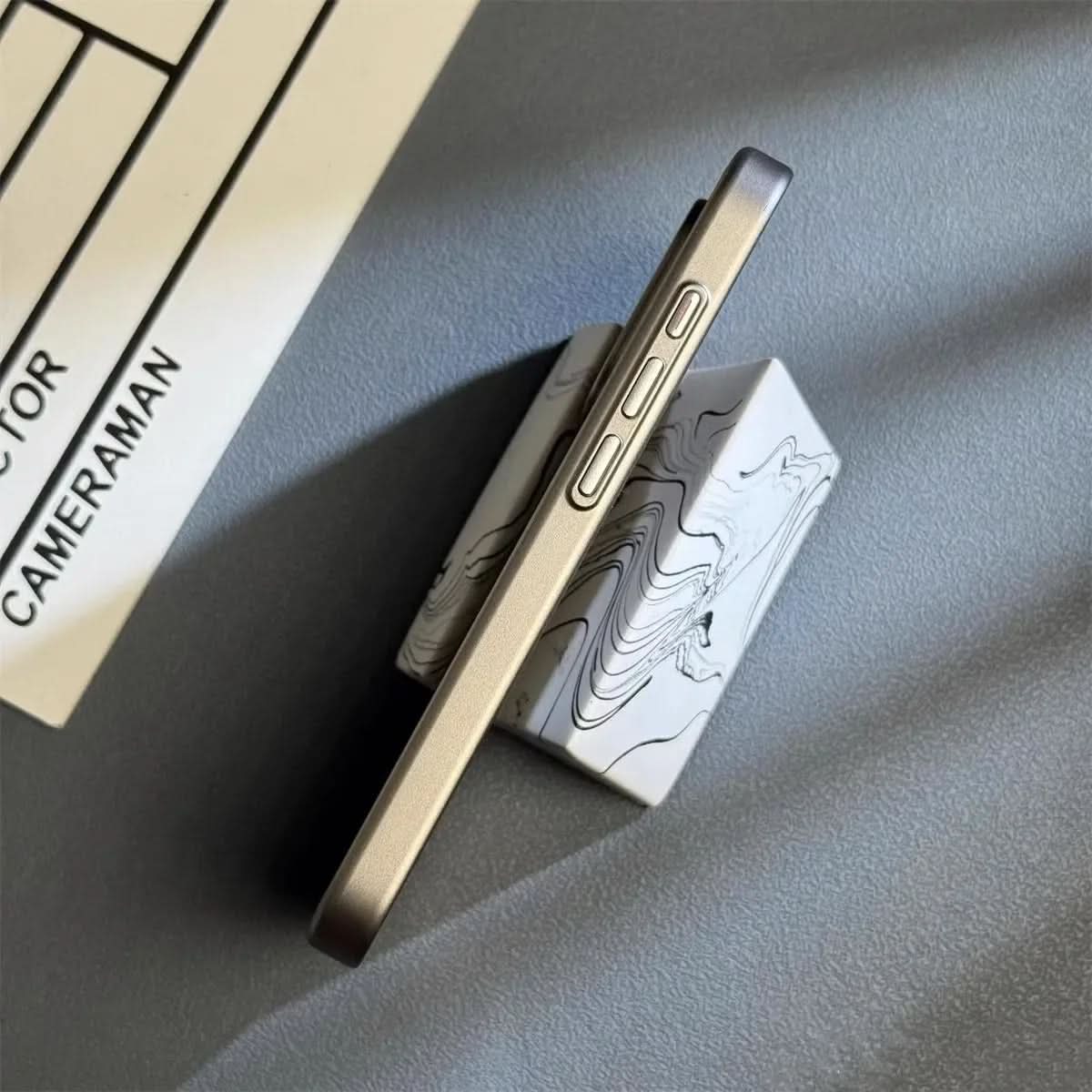 Ultra-Thin Slim Shockproof iPhone Case – Durable Build & Textured Grip