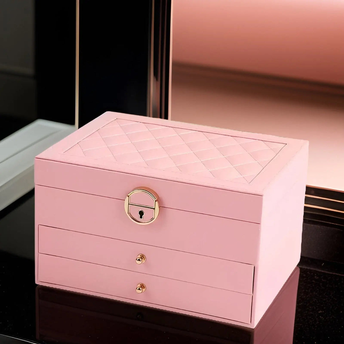 EleganceBox-ylellinen korurasia — monilokeroinen säilytysratkaisu