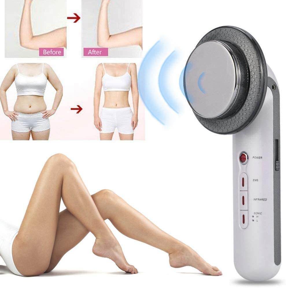 3-in-1-Kavitations- und EMS-Gerät — Anti-Cellulite- und Schlankheitsgerät für Gesicht und Körper