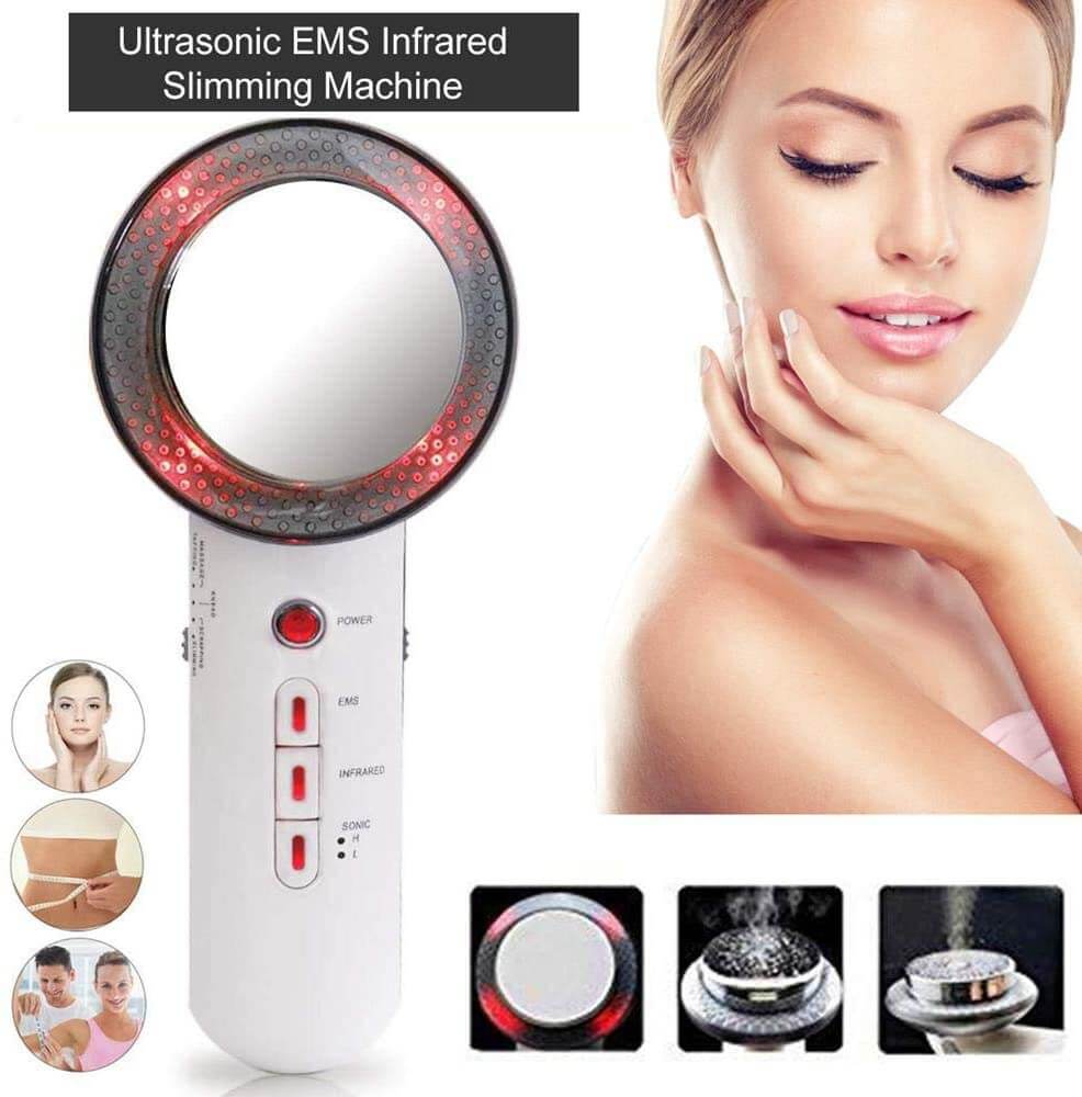 3-in-1-Kavitations- und EMS-Gerät — Anti-Cellulite- und Schlankheitsgerät für Gesicht und Körper