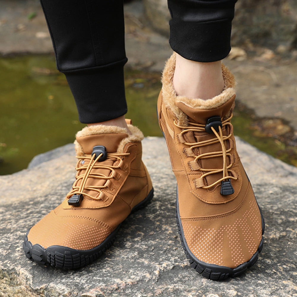 Snowpiercer Winter Barefoot Footwear — Fleece-Lined Interior, Ultra-Soft Sole