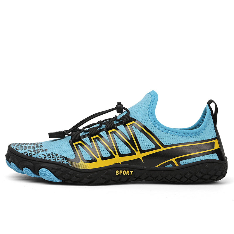 Runner Pro barbeintsko – flat 4 mm såle, bakkekontakt, store størrelser