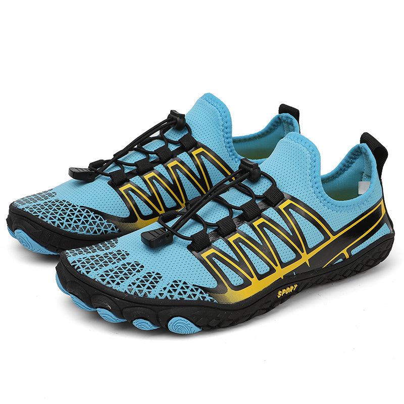 Runner Pro barbeintsko – flat 4 mm såle, bakkekontakt, store størrelser