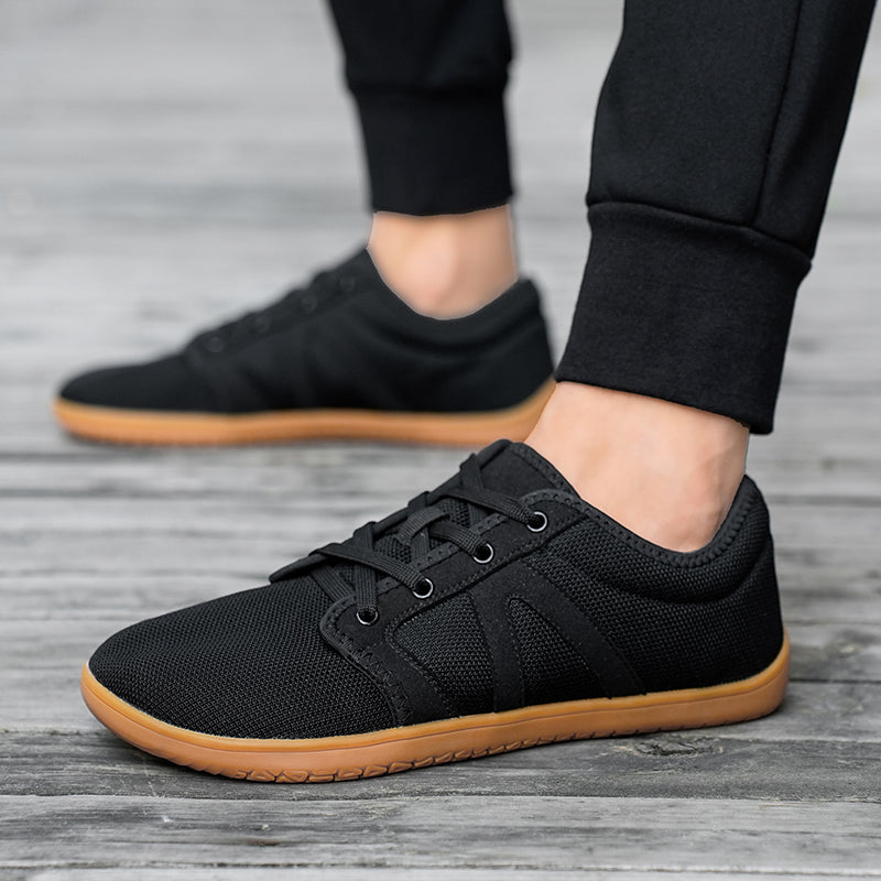 Scarpe casual a piedi nudi Streets — Suole flessibili ultrafini, design con ampia punta