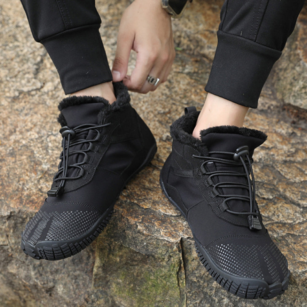 Snowpiercer Winter Barefoot Footwear — Fleece-Lined Interior, Ultra-Soft Sole