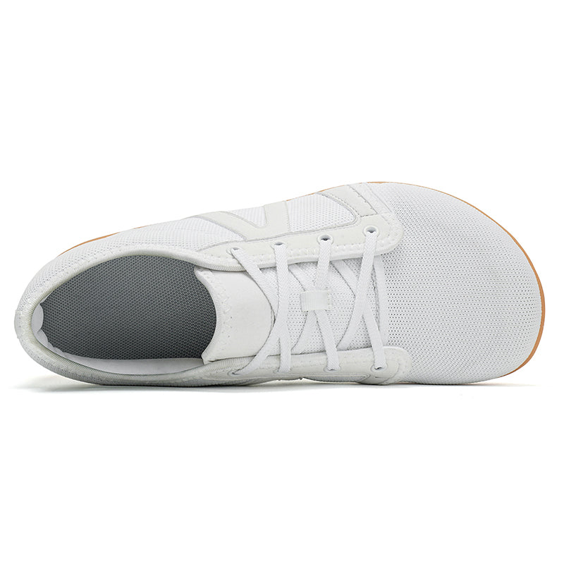 Zapatillas casuales minimalistas para caminar descalzo — Suelas ultrafinas y flexibles, diseño con puntera ancha