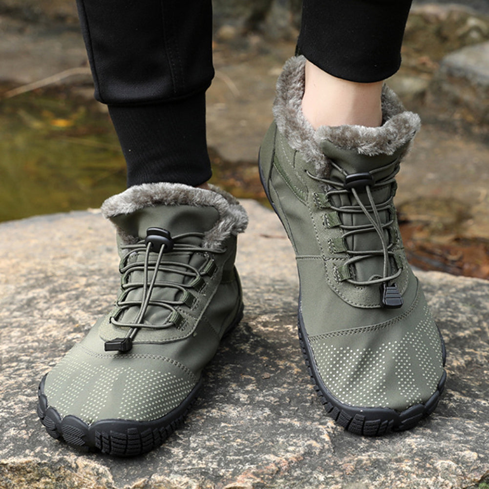 Snowpiercer Winter Barefoot Footwear — Fleece-Lined Interior, Ultra-Soft Sole