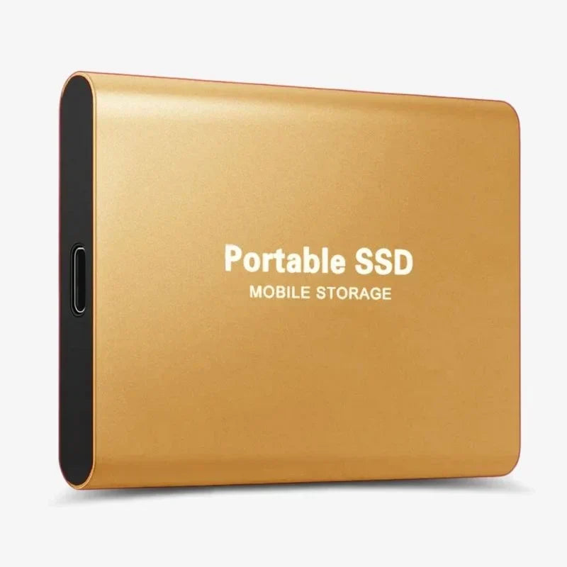 Ultraszybki zewnętrzny dysk SSD — przenośna pamięć USB 3.1 do 128 GB