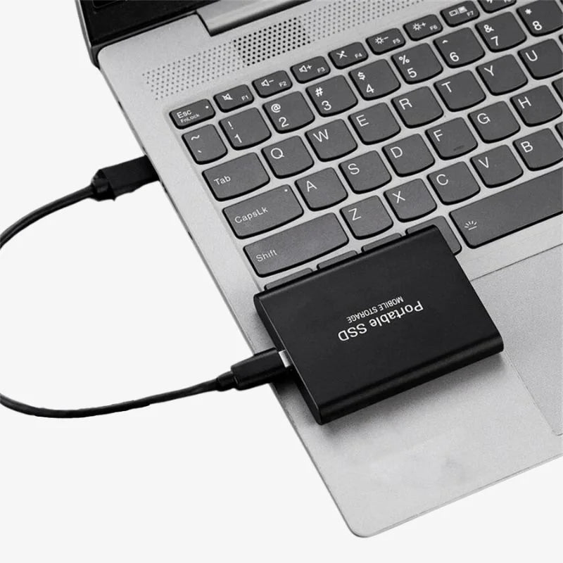 Ultraszybki zewnętrzny dysk SSD — przenośna pamięć USB 3.1 do 128 GB