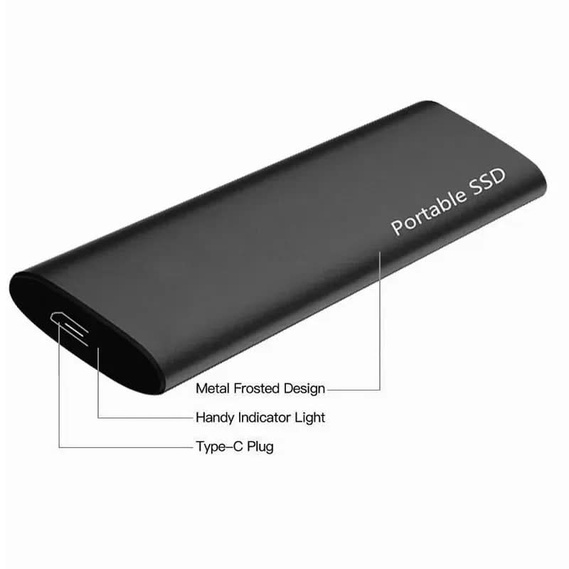 Ulrrathin 4 TB External Hard Drive — Slim, Portable Design