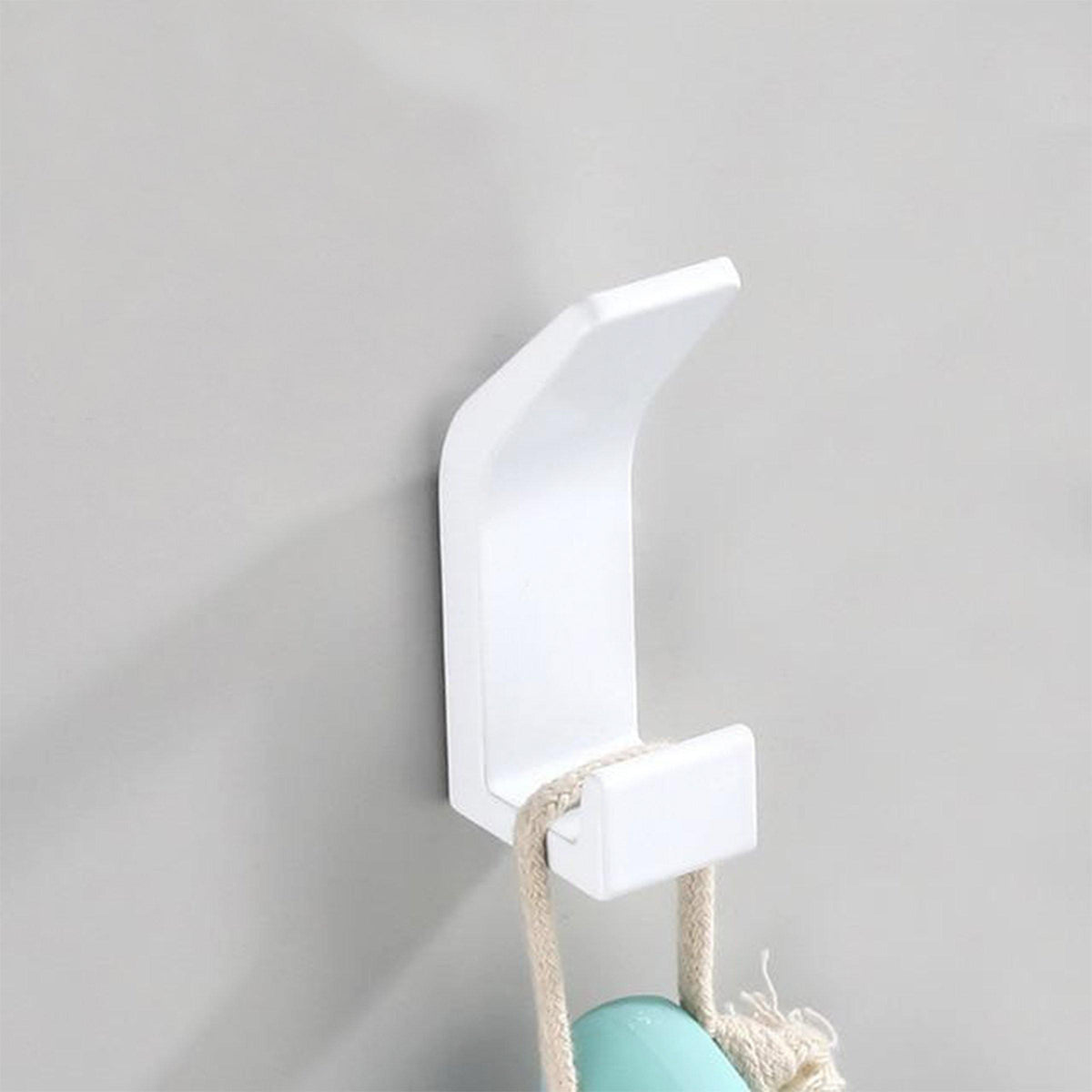 Saxton Wall Hook — No-Drill Surface Mount
