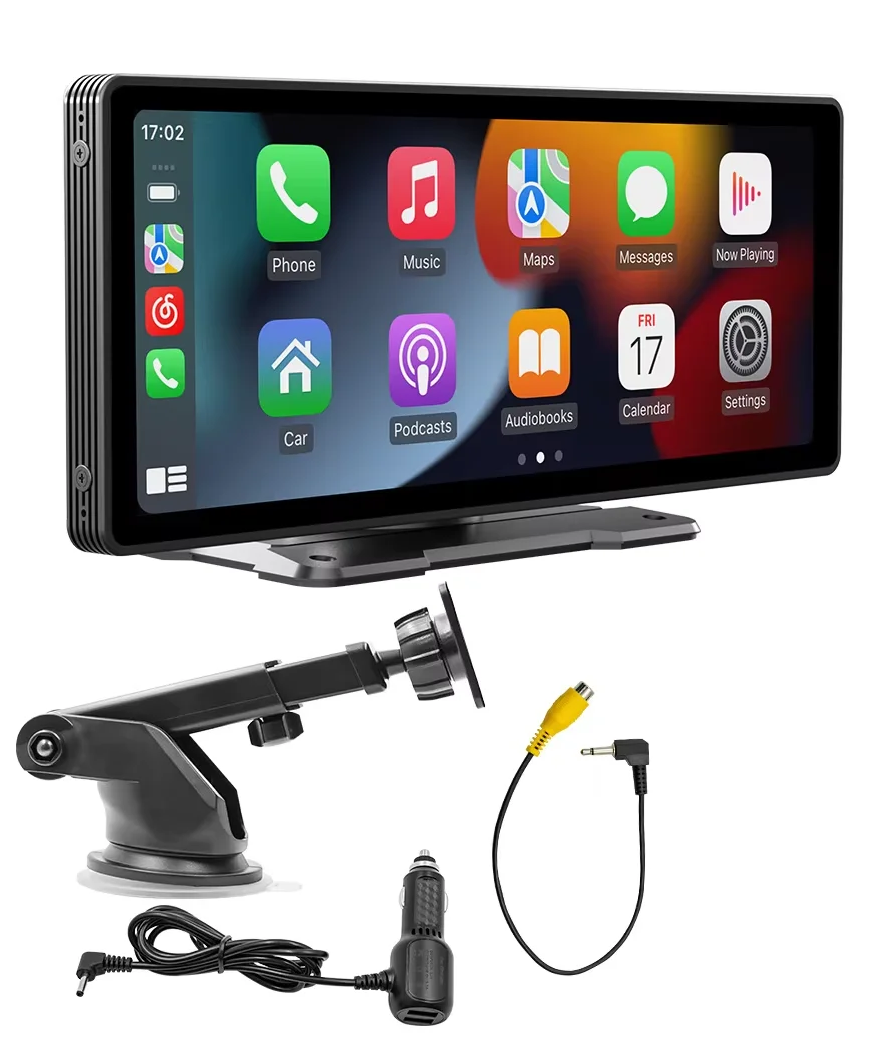 Universal 10.26-Inch Car Multimedia Player — Integrated Wireless CarPlay & Android Auto Support