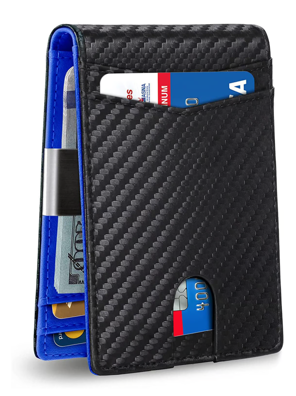 SafeSlim Compact & Secure RFID Leather Men's Wallet — Thin Profile
