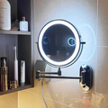 Double-Sided LED Makeup Mirror Professional Grade Bright Illumination