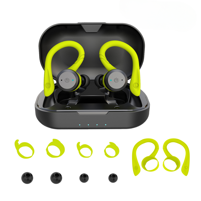 BE1032 Waterproof Wireless Sports Earbuds – 20 Hours Playtime