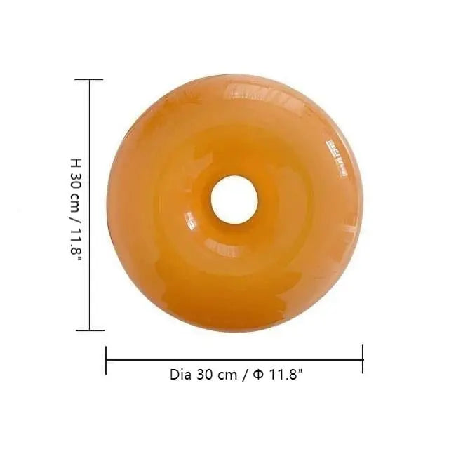 Donut Table Lamp — Modern LED Design with Smooth Circular Profile