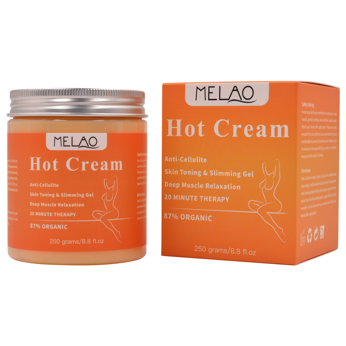 Crema modellante Ultimate Shape – Potenziatore brucia-grassi, riduttore della cellulite, 500 ml