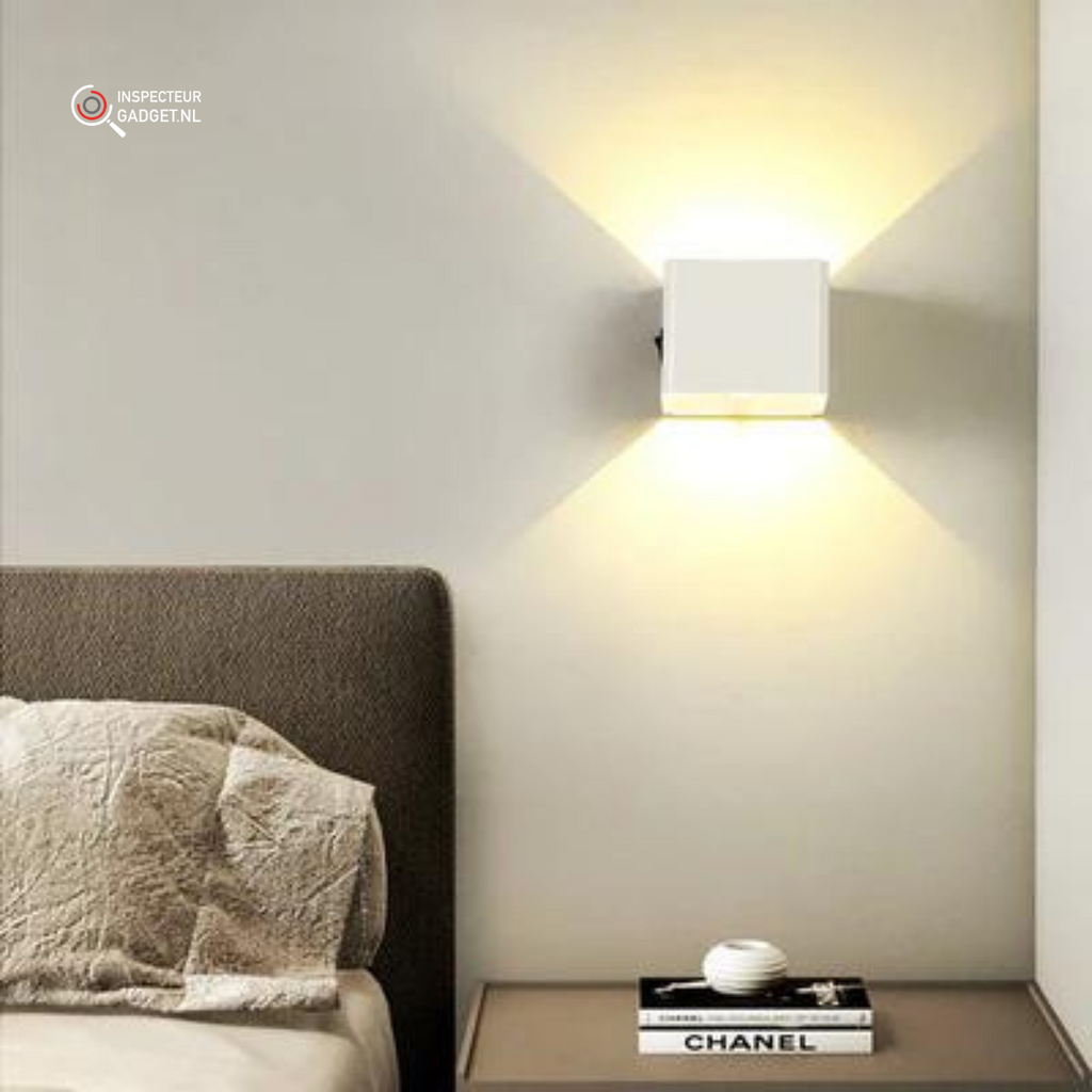 Lumina fali lámpa — vezeték nélküli, USB-ről tölthető fali világítás