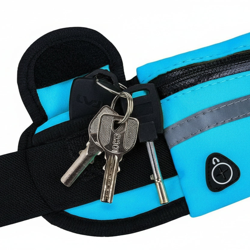 AquaFlex Waterproof Sports Waist Pack — Ultra-Light, Close-Fit Design
