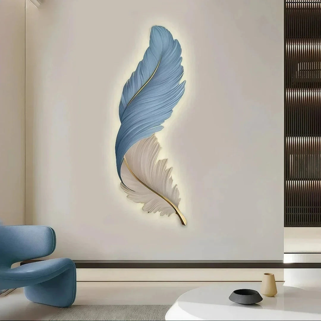Moderne dimbare led-wandlamp in veerstijl voor hal | boxzora