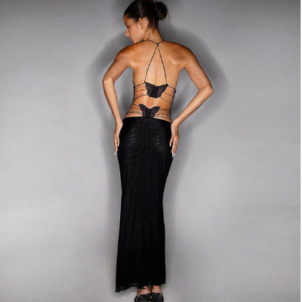Robe Dos Nu Papillon