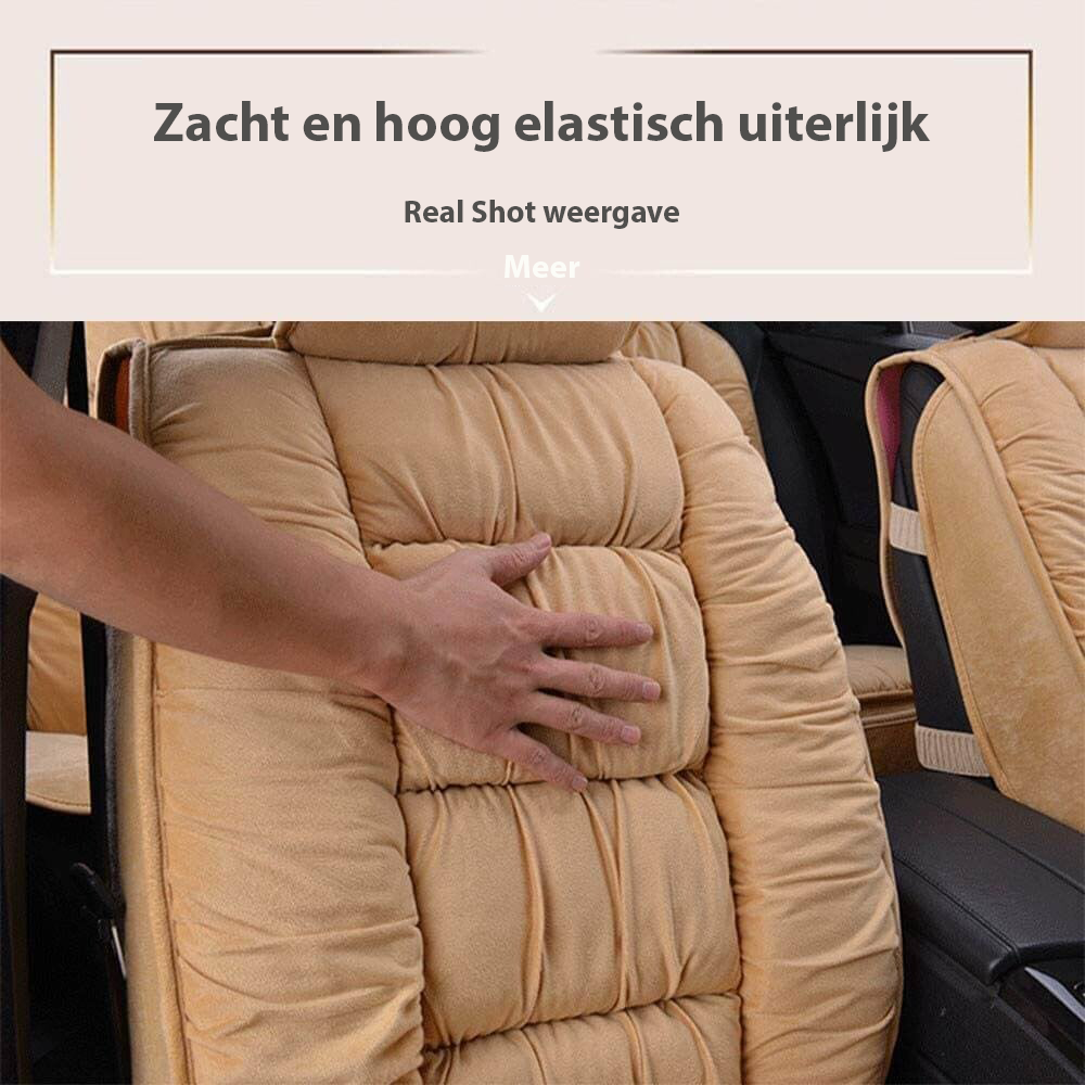 Super Soft Breathable Car Seat Cushions — Contoured Comfort Design
