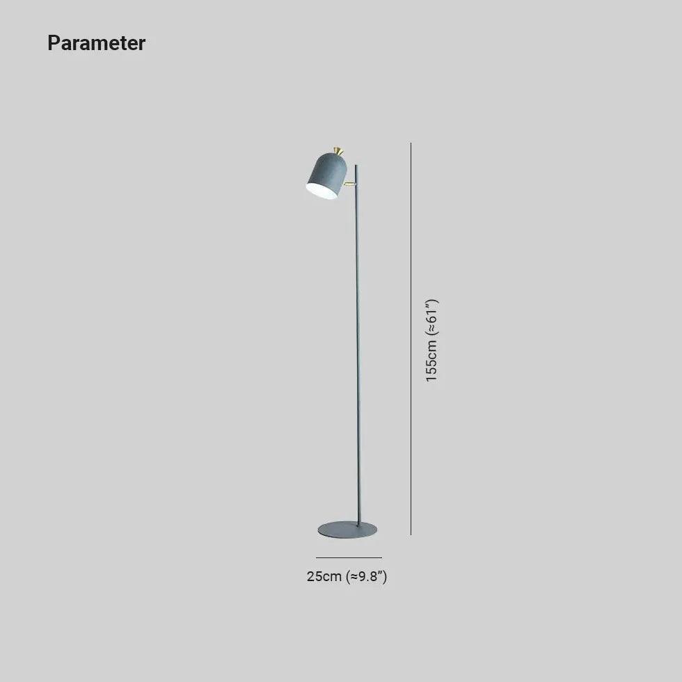 Lampada da terra LED regolabile per soggiorno | boxzora