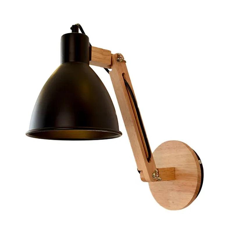 Nordisk vegglampe i jern til soverommet | boxzora