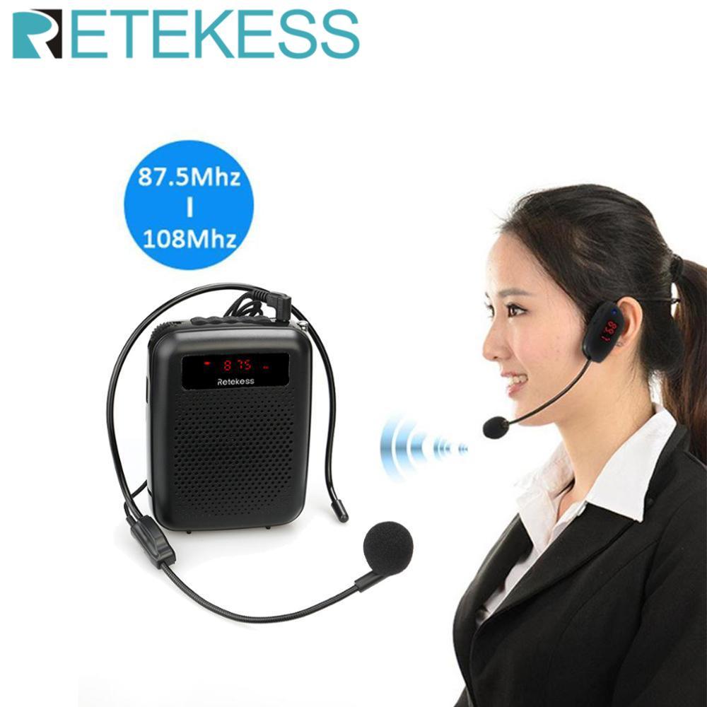 Portable Voice Amplifier Speaker — Audio Recording, Music Playback, Compact Design