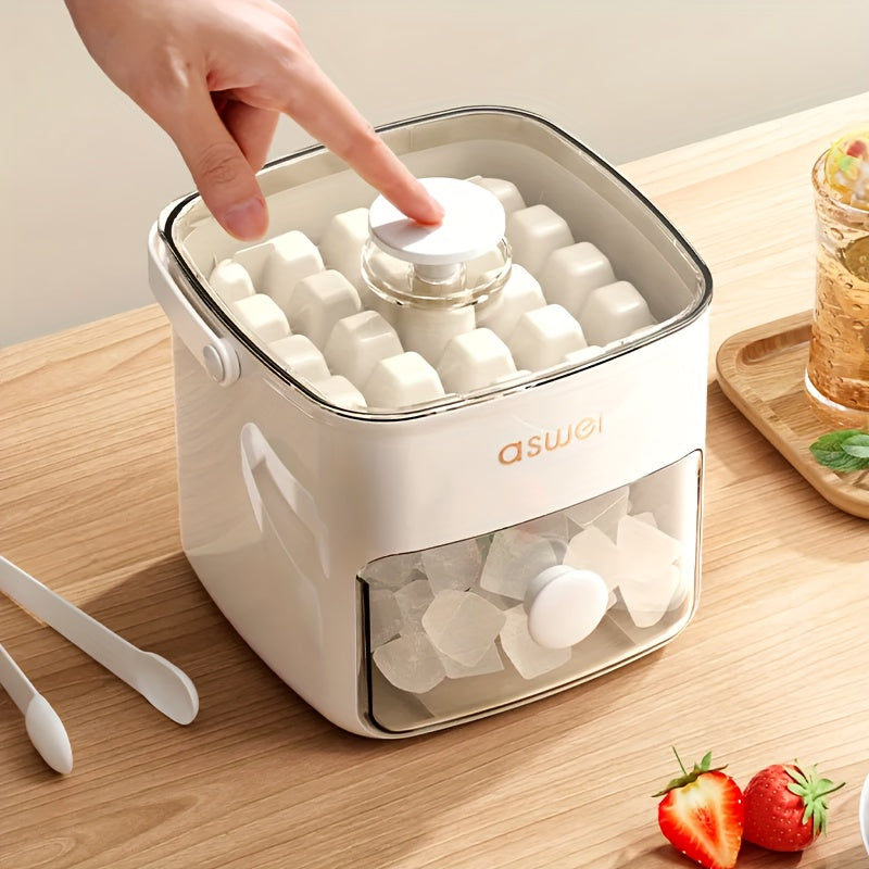 Máquina de gelo compacta FrostMate para bancada – Produção rápida de cubos de gelo